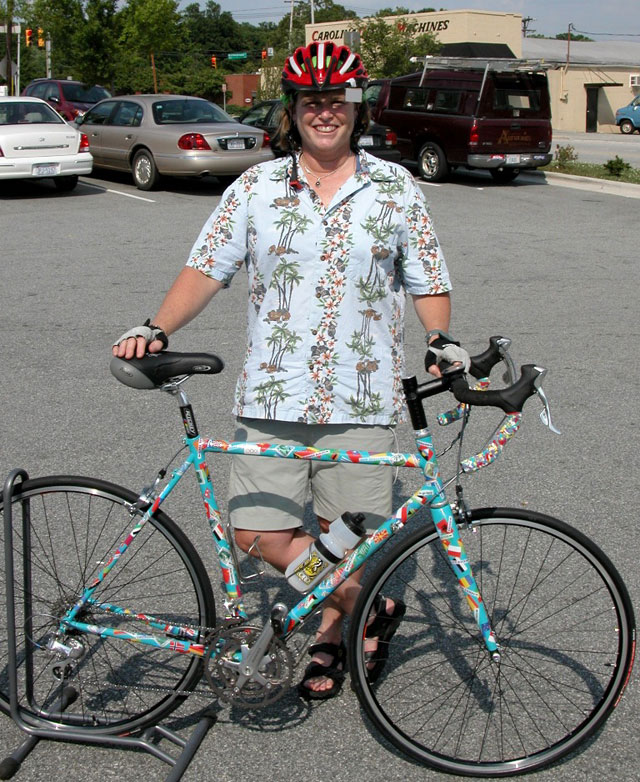 Typical Shimano-rider